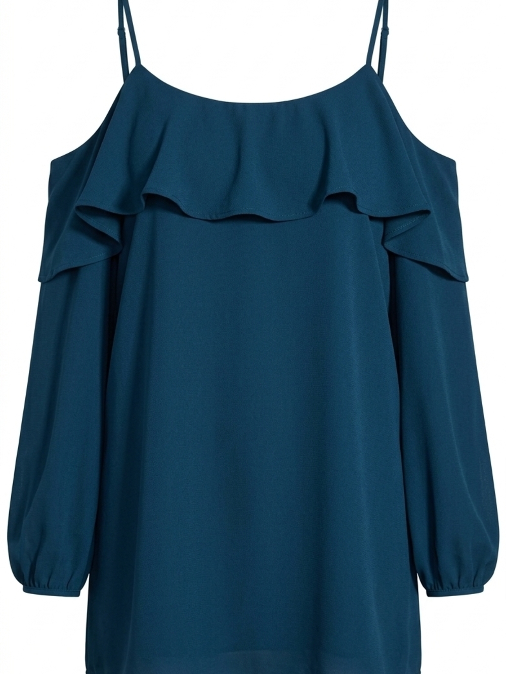 Urban Outfitters Blue Satin Top